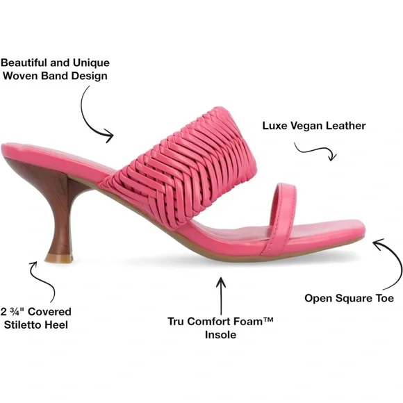 New. Journee Collection Women's Tru Comfort Foam™ Monyka Pump. - Picture 2 of 4